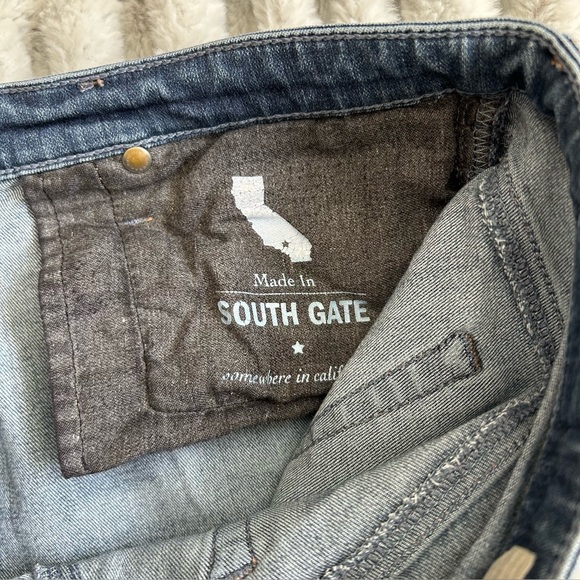 AG Adriano Goldshmied Legging Skinny Ankle Jeans in Blue Stretch Denim 29 - Picture 6 of 7